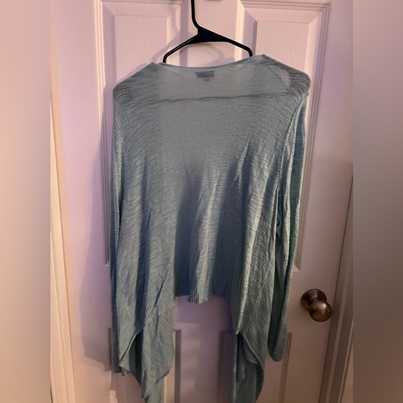 Torrid Slub Cardigan Drape Front Sweater Size 2 - Picture 4 of 4